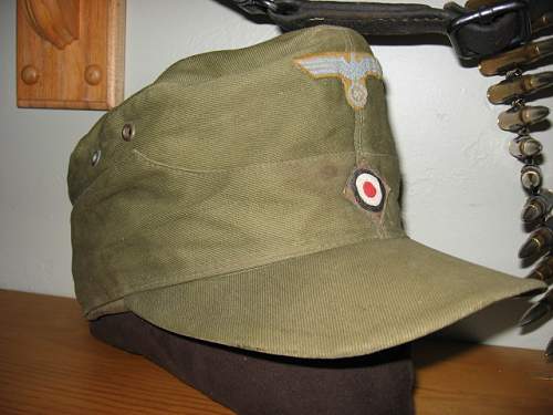 German north africa Cap