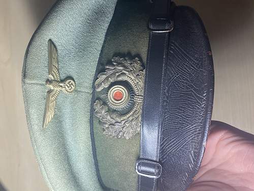 Wehrmacht Pionier Schirmmütze, Original?