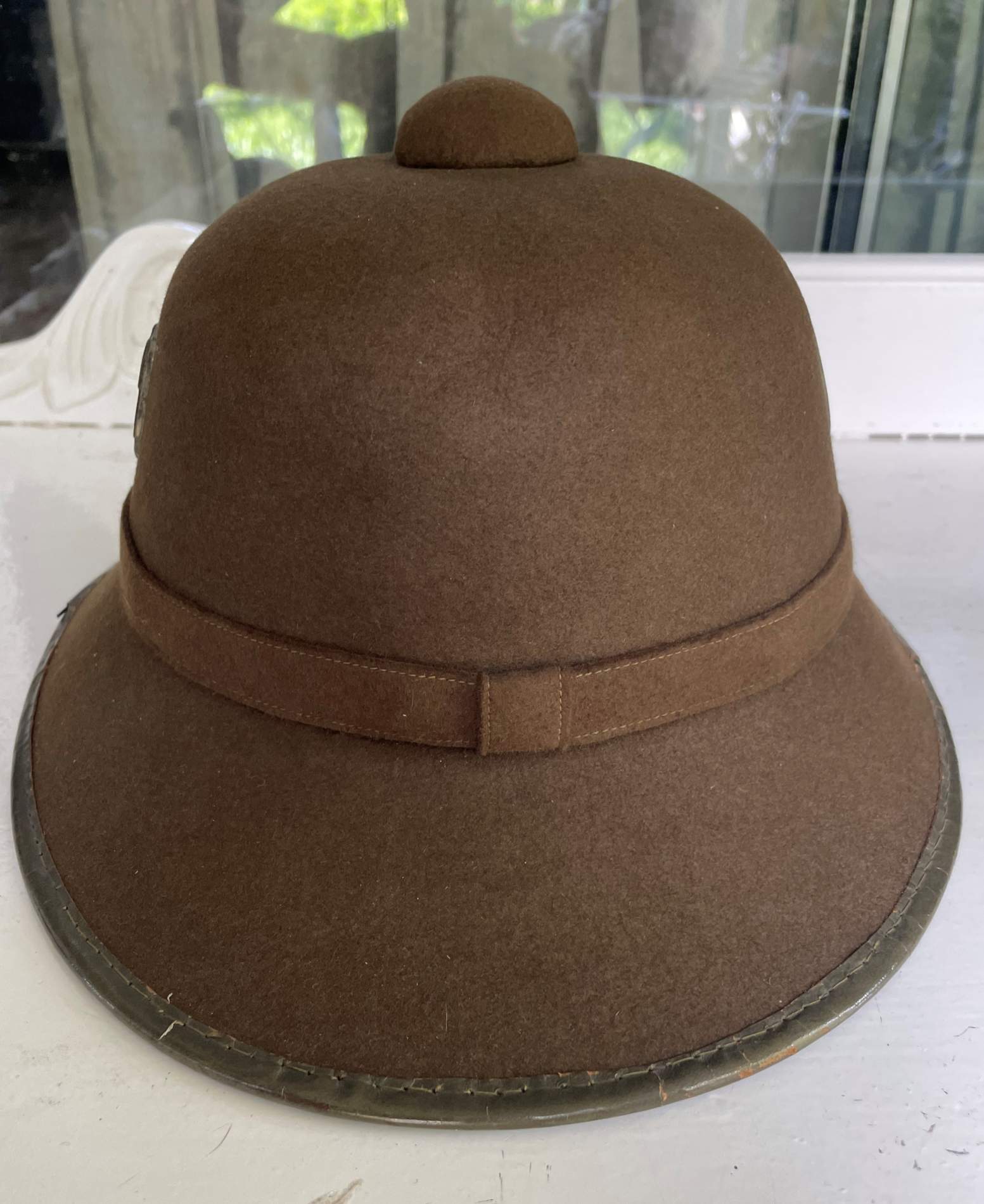 German DAK Pith helmet 2th pattern