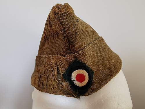 M34 cap made from British side cap