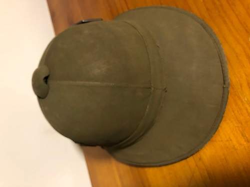 Assistance with this ?pattern i Kreigsmarine Pith Helmet