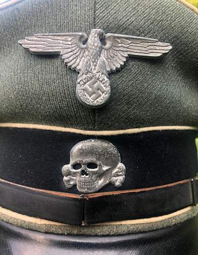 Waffen SS Visor Cap