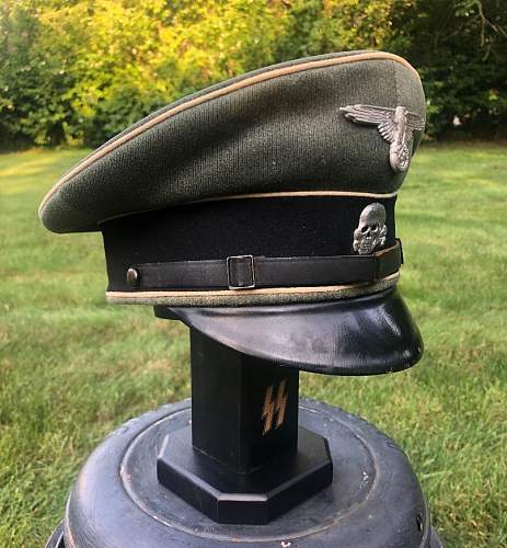 Waffen SS Visor Cap