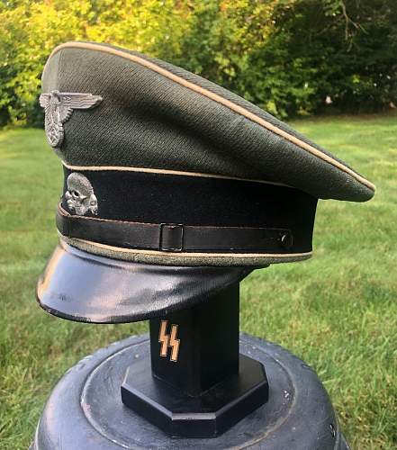 Waffen SS Visor Cap