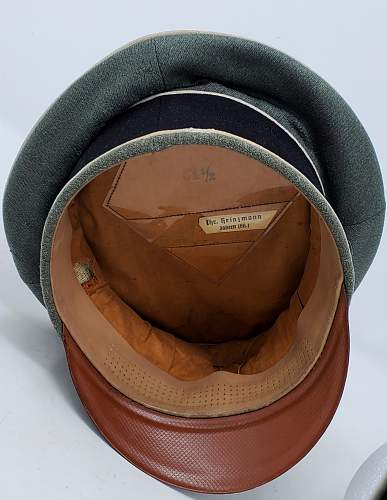 Waffen SS Visor Cap