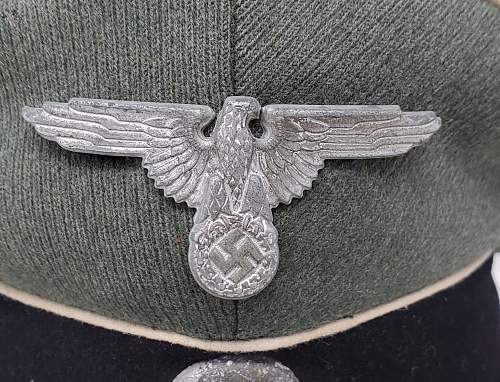 Waffen SS Visor Cap