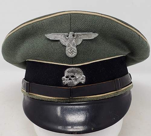 Waffen SS Visor Cap