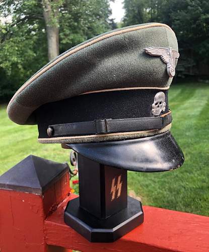 Waffen SS Visor Cap