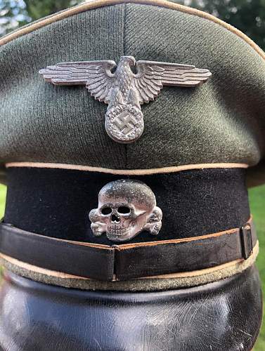 Waffen SS Visor Cap