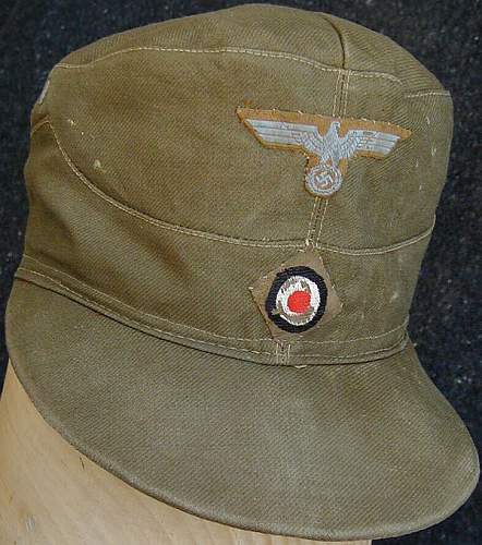 German north africa Cap