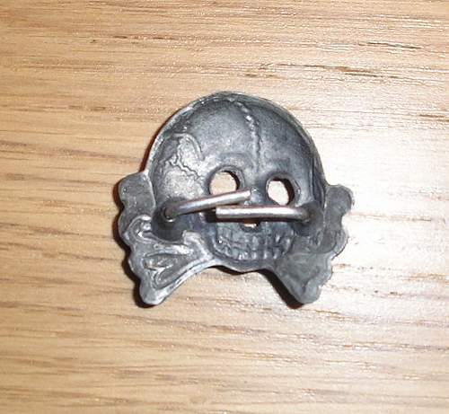WW2 German Cap Skull