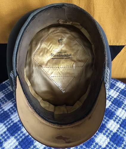 Infantry officer’s visor, new pickup