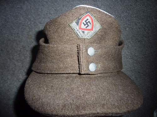 RAD-Arbeitsdienst officer's cap original?