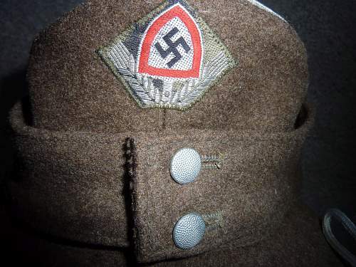 RAD-Arbeitsdienst officer's cap original?