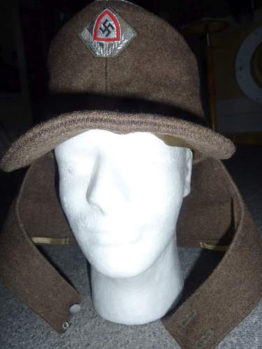 RAD-Arbeitsdienst officer's cap original?