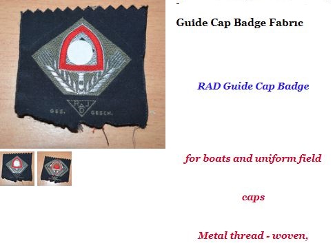 RAD-Arbeitsdienst officer's cap original?