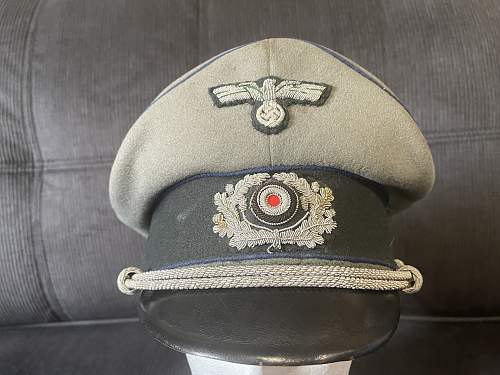 Assistance with Medical Officers Cap