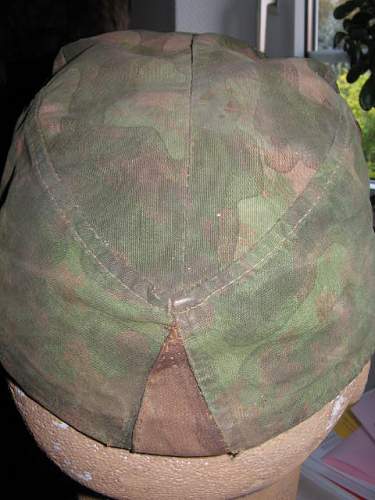 Waffen SS   Camo Cap    12./Hitlerjugend