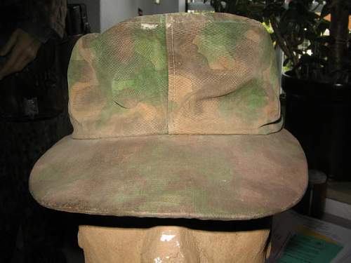 Waffen SS   Camo Cap    12./Hitlerjugend