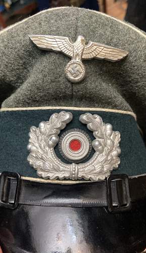 Wehrmacht infantry cap made by Olympia
