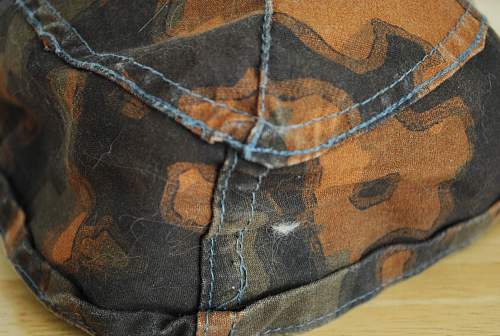 Waffen SS   Camo Cap    12./Hitlerjugend