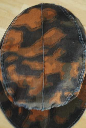 Waffen SS   Camo Cap    12./Hitlerjugend