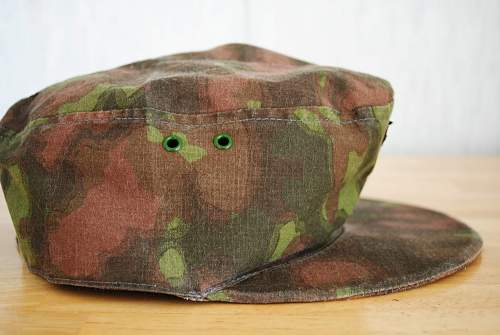 Waffen SS   Camo Cap    12./Hitlerjugend