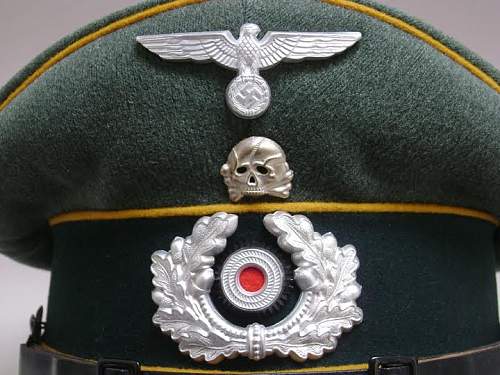 Assistance with Heer Cavalry 5th KAV EM/NCO visor