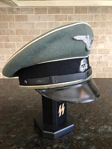 Waffen SS Visor Cap