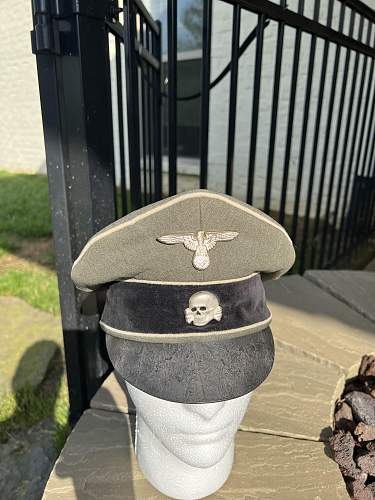 Waffen SS Officer's Alter Art Visor