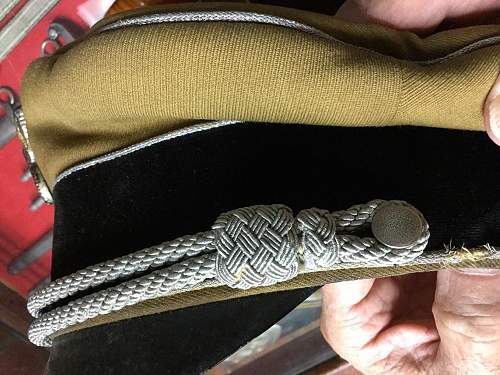 Assistance with Early HJ Officers Visor