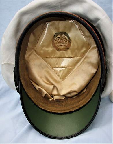 Assistance with Luftwaffe EM/NCO  White Top Visor