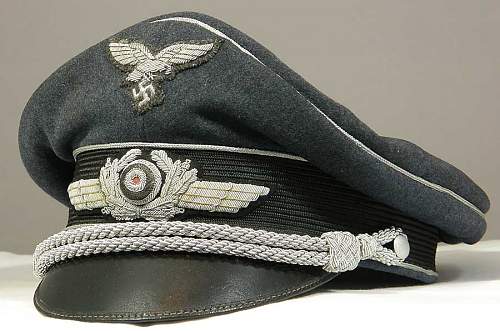 Luftwaffe Officers schirmutze : Erel Privat