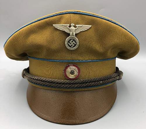 NSDAP Ortsgruppe Form II Visor