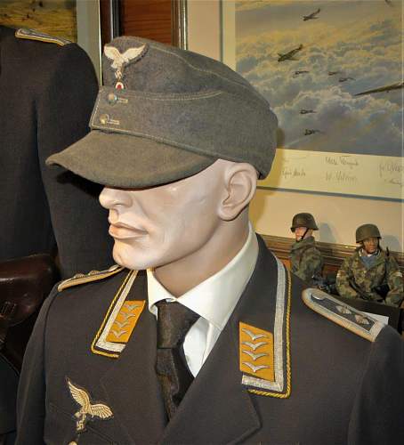 Some Luftwaffe visor caps and other things....