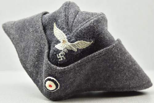 Luftwaffe overseas cap ‘Schiffchen’by Erich Bergmann 1942