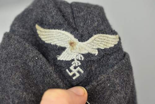 Luftwaffe overseas cap ‘Schiffchen’by Erich Bergmann 1942