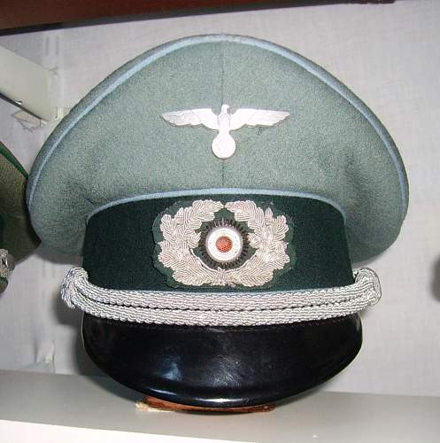 Erel manufactured transport officers cap.