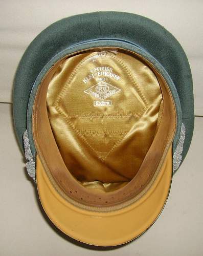 Erel manufactured transport officers cap.