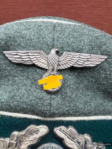 The cap of the junior staff of the Wehrmacht. Original or fake?