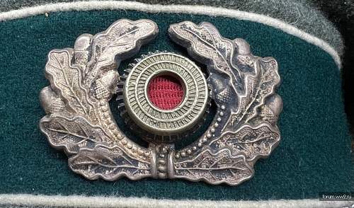The cap of the junior staff of the Wehrmacht. Original or fake?