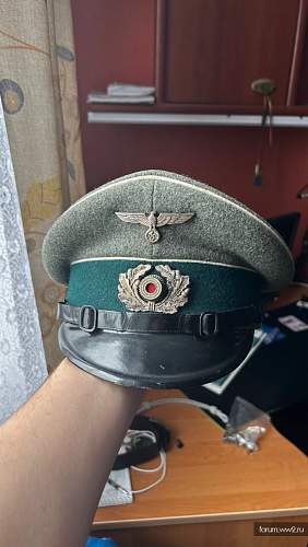 The cap of the junior staff of the Wehrmacht. Original or fake?