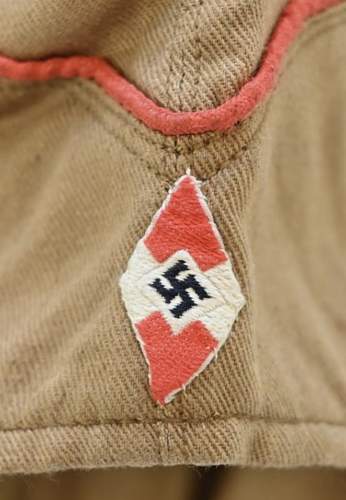 Hitler Youth summer cap ( HJ-Sommer Mütze )