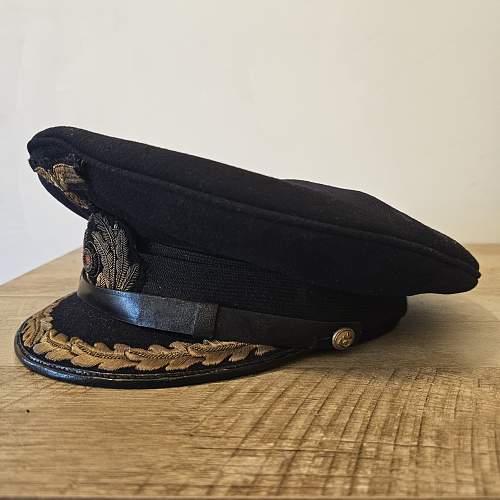 Kriegsmarine Kleiderkasse visor for Review and Comment