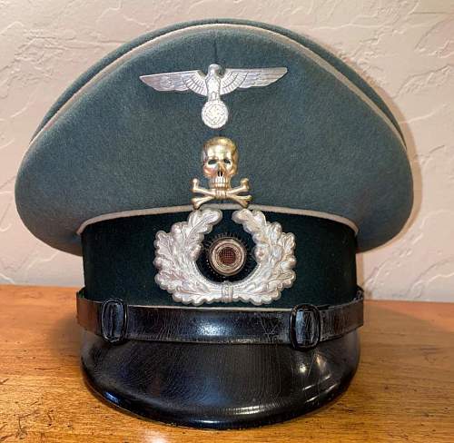 Infantry Officer Schirmmütze