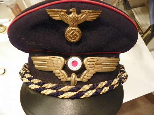 Reichsbahn visor cap