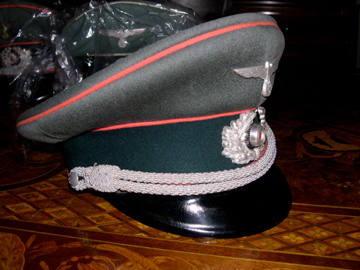 Cav Officer Schirmmutze