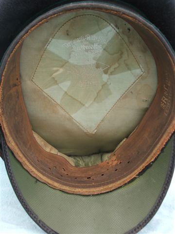 Luftwaffe NCO's Admin piped visor cap