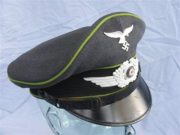 Luftwaffe Air Traffic Control Visor cap