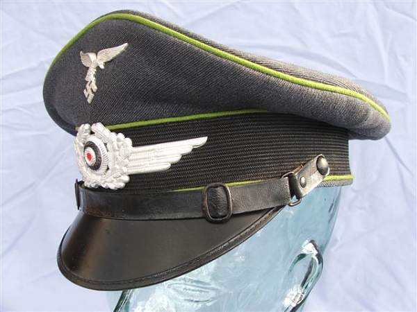 Luftwaffe Air Traffic Control Visor cap